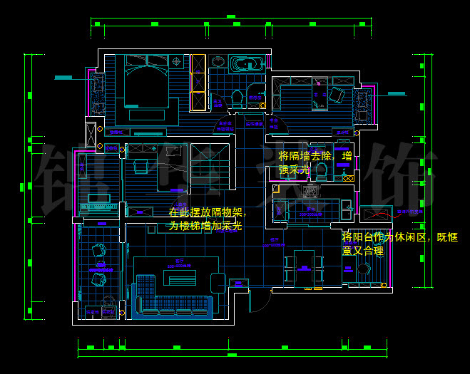 南大和園118平米的頂樓 戶型