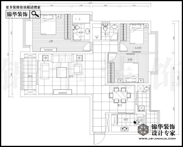 五礦御江金城B1戶型140平米  戶型